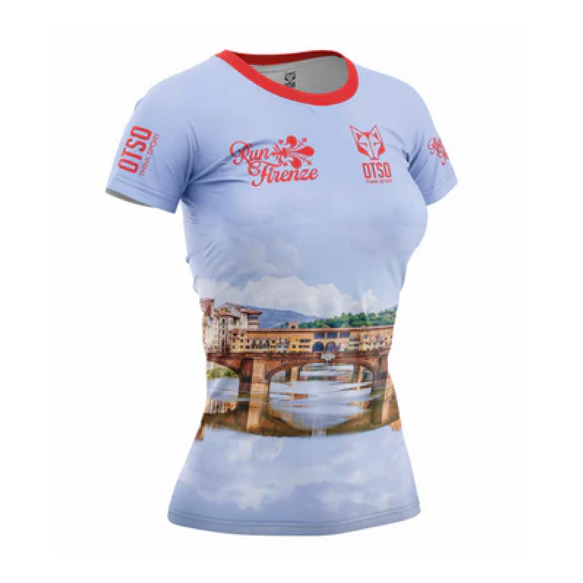OTSO Damen Kurzarm-Funktionsshirt - Run Florencia – Produktansicht