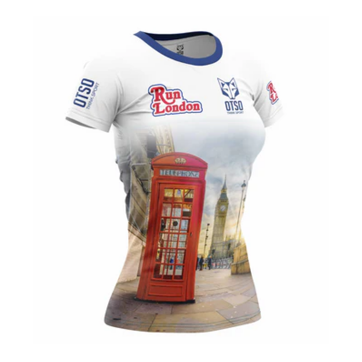 OTSO Damen Kurzarm-Funktionsshirt - Run London 2024 – Produktansicht