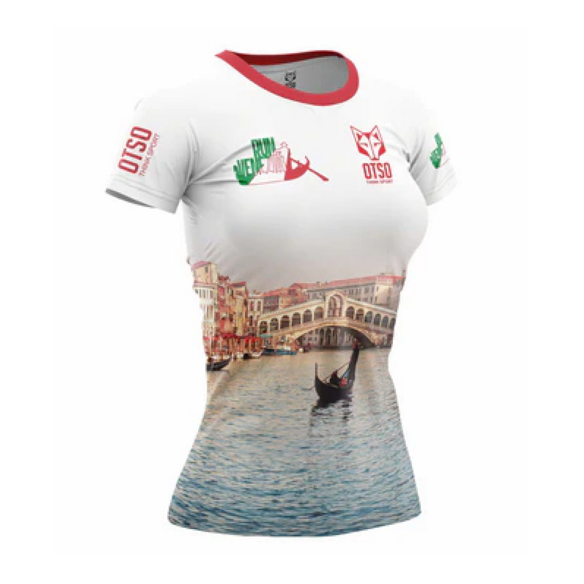 OTSO Damen Kurzarm-Funktionsshirt - Run Venezia 2024 – Produktansicht