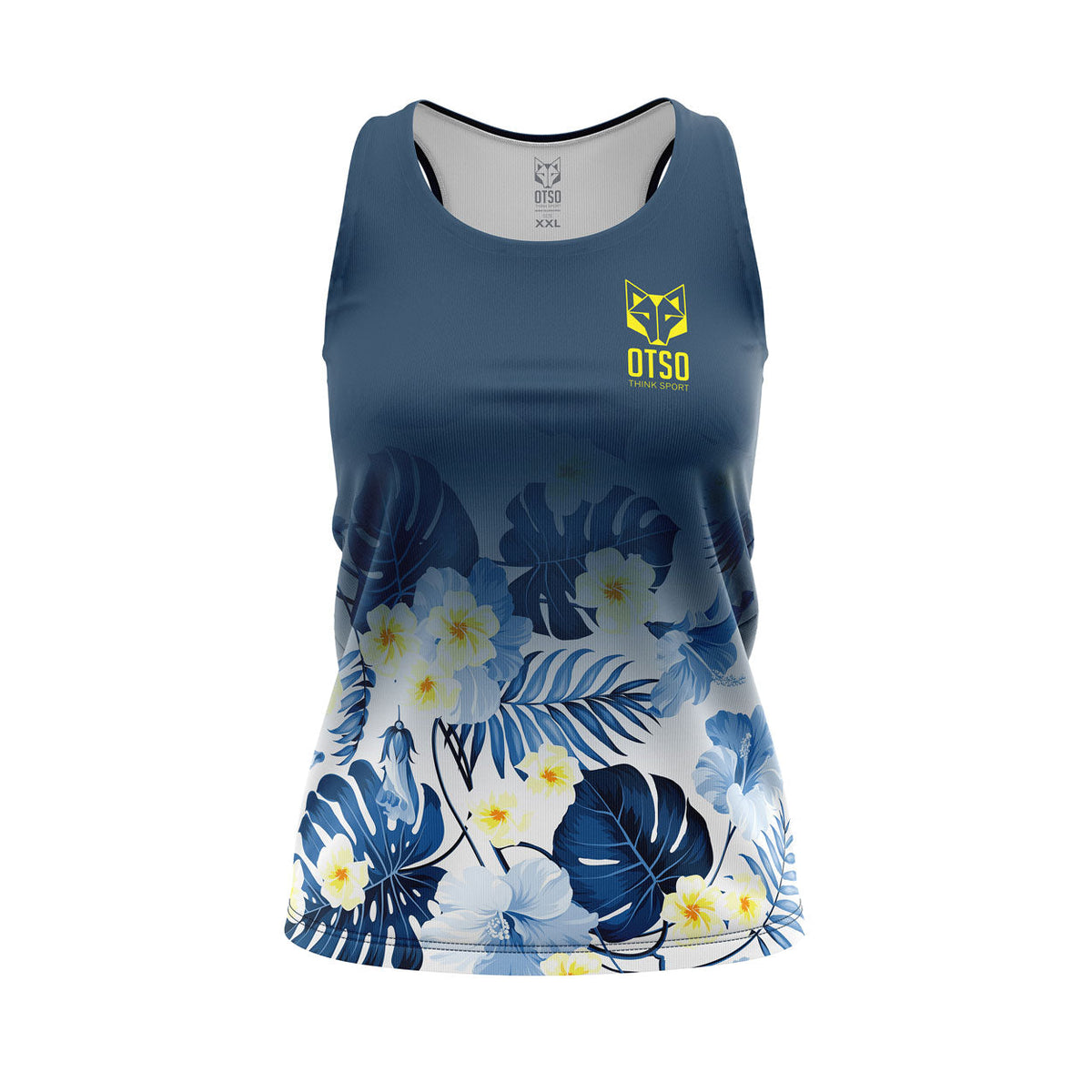 OTSO Damen Lauf-Singlet - Spring Dark – Produktansicht