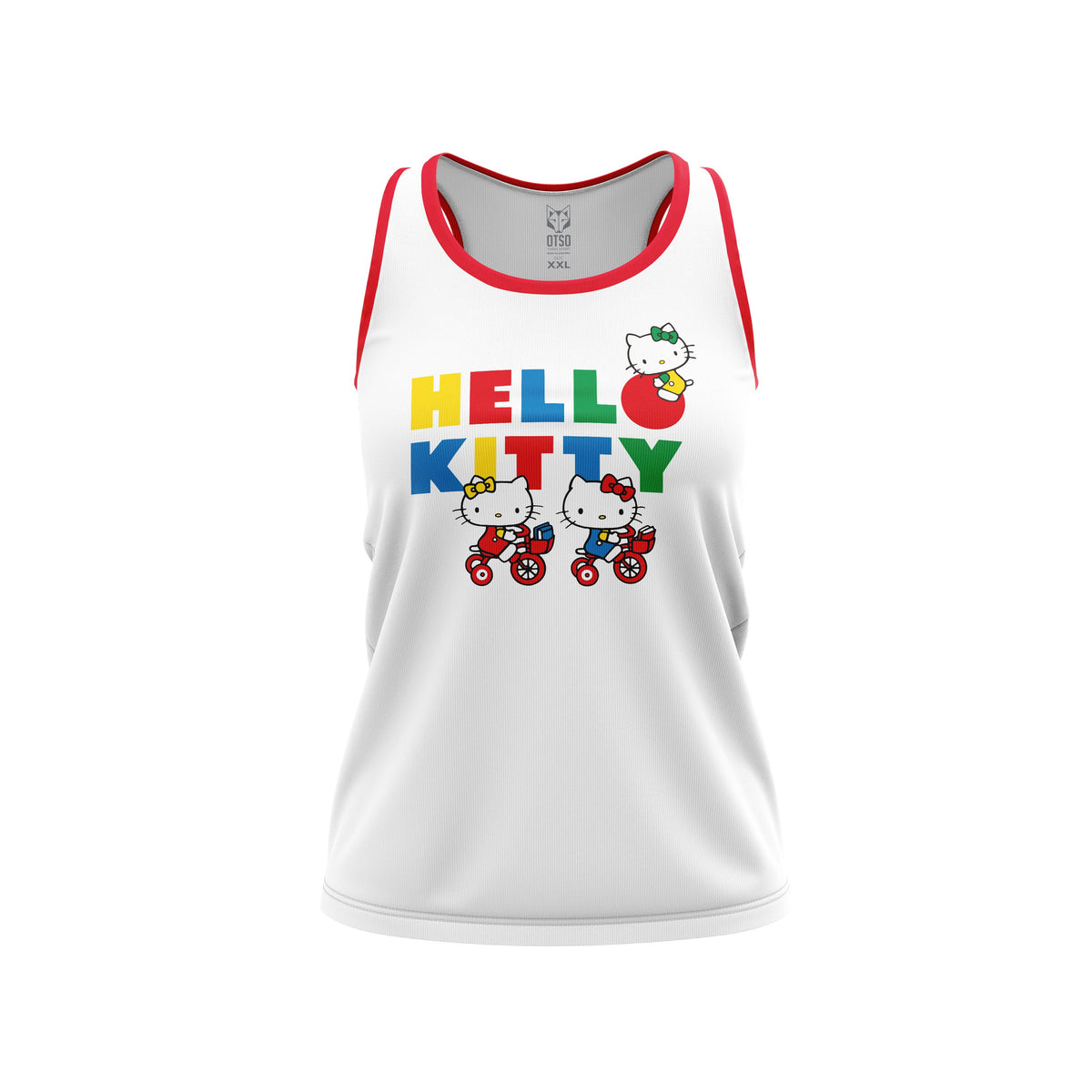 OTSO Damen/Mädchen Singlet - Hello Kitty Smile – Produktansicht