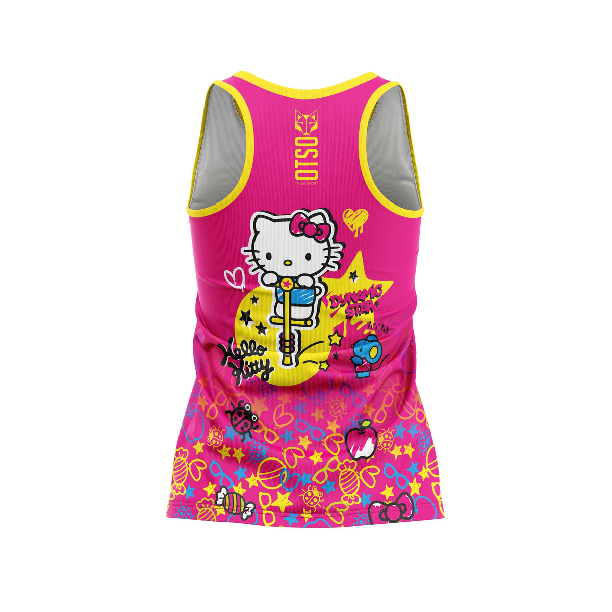OTSO Damen/Mädchen Singlet - Hello Kitty Sparkle – Produktansicht 2