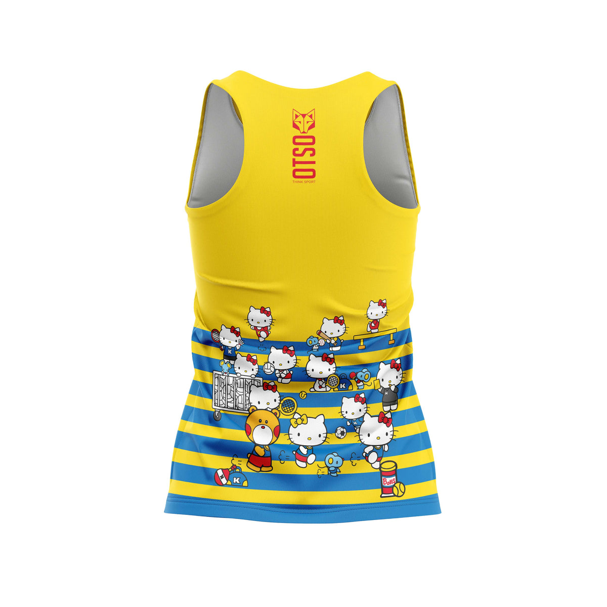 OTSO Damen/Mädchen Singlet - Hello Kitty Sports – Produktansicht 2