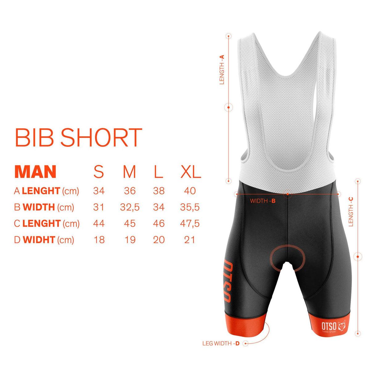 OTSO Herren Radhose - Zaria – Produktansicht 2