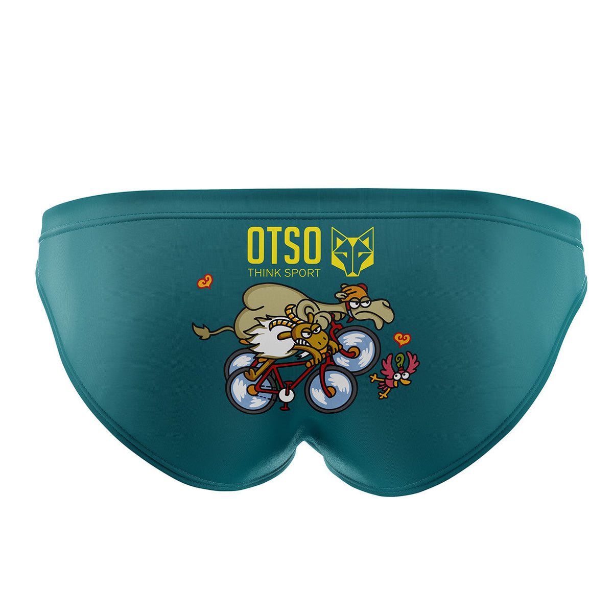 OTSO Herren Badehose Slip - Kukuxumusu Bike – Produktansicht 2