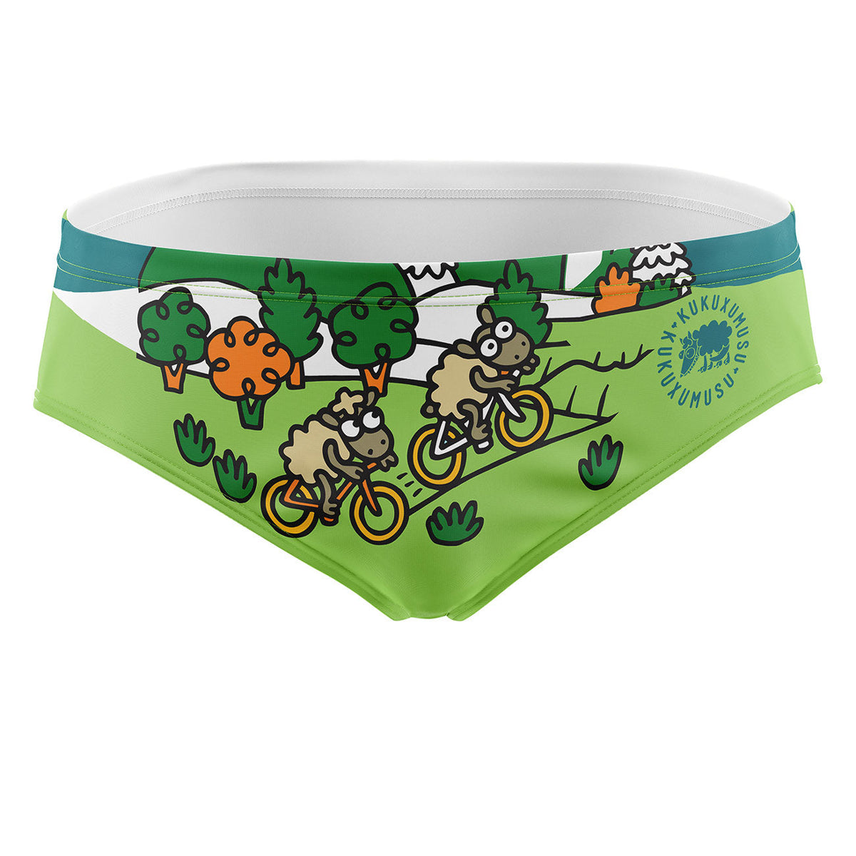 OTSO Herren Badehose Slip - Kukuxumusu Bike – Produktansicht