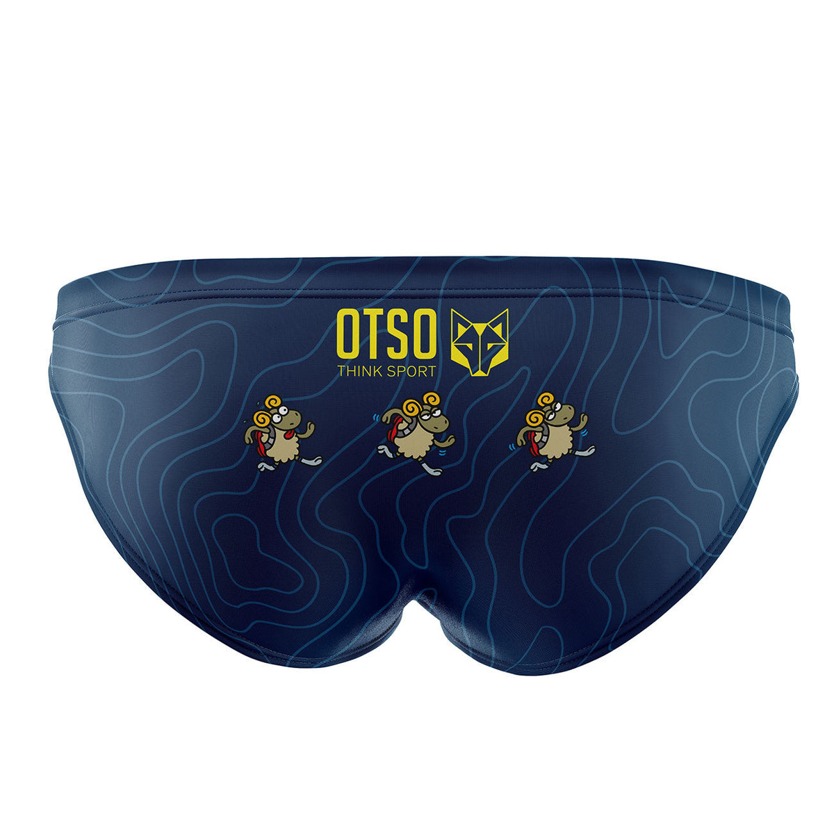 OTSO Herren Badehose Slip - Kukuxumusu Bildot Trail – Produktansicht 2