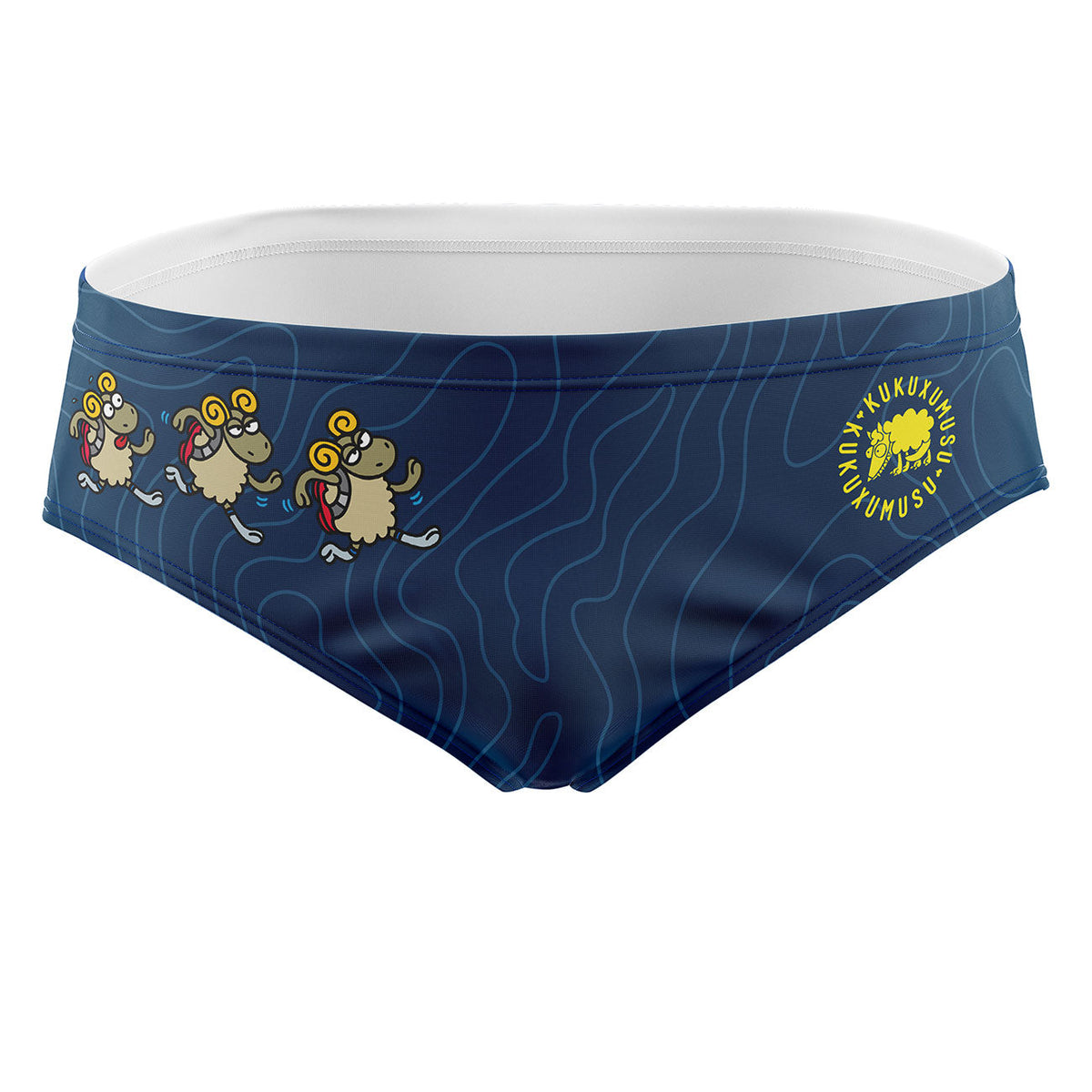 OTSO Herren Badehose Slip - Kukuxumusu Bildot Trail – Produktansicht