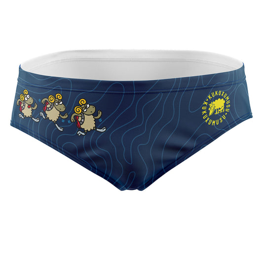 OTSO Herren Badehose Slip - Kukuxumusu Bildot Trail – Produktansicht