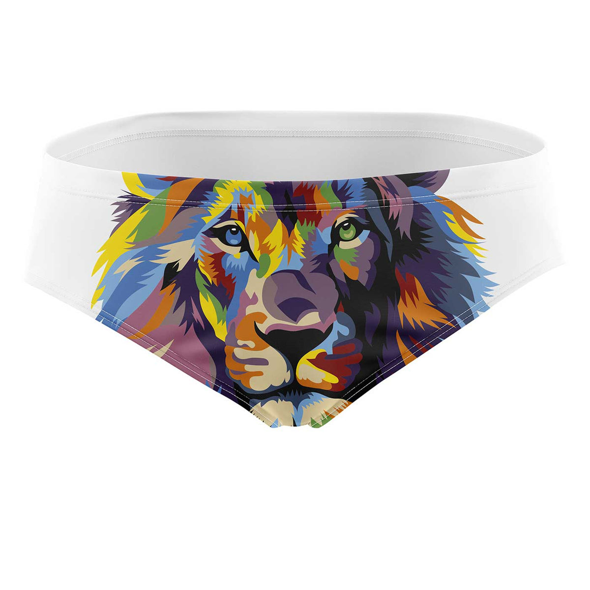 OTSO Herren Badehose Slip - Be A Lion – Produktansicht