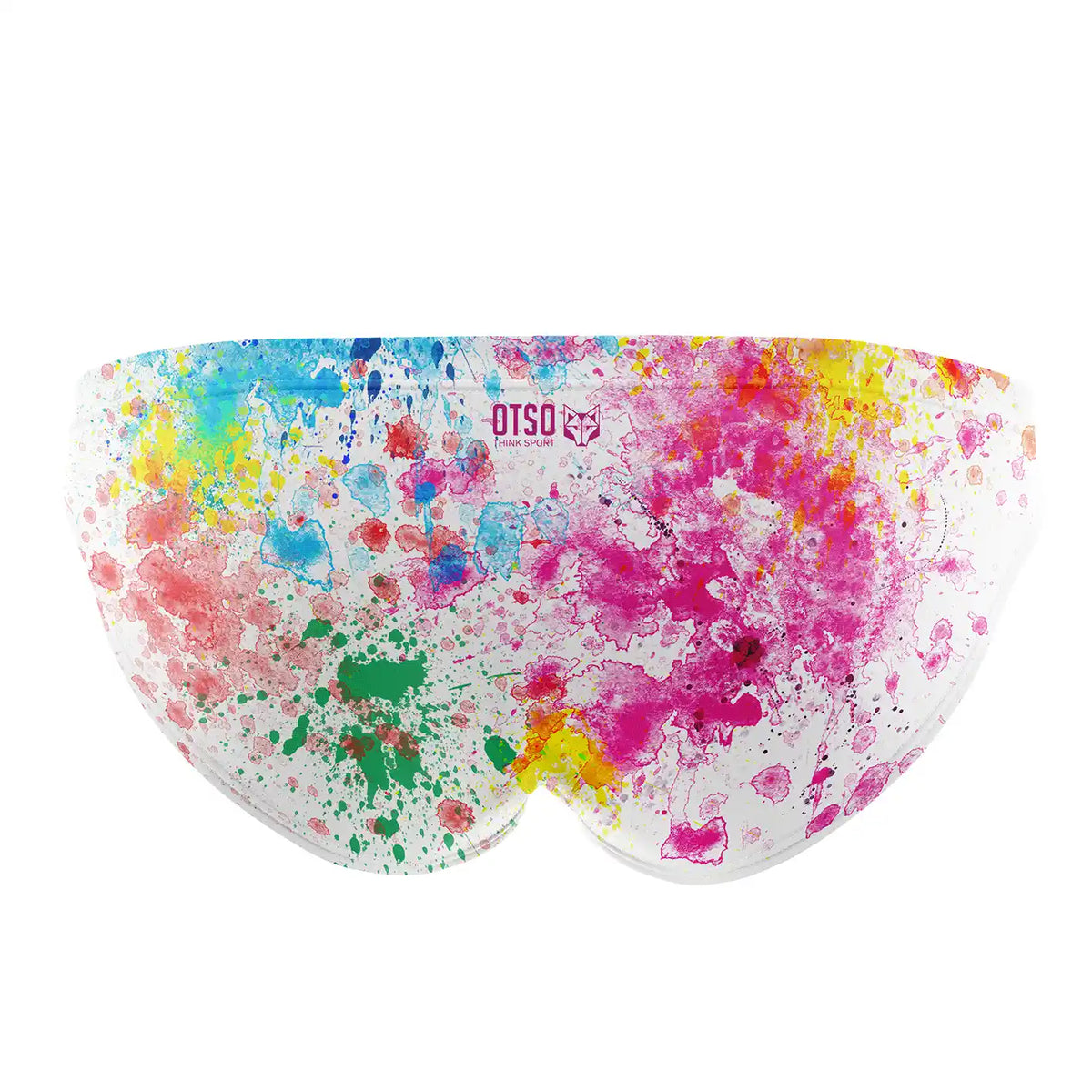 OTSO Herren Badehose Slip - Chupa Chups Paint – Produktansicht 2