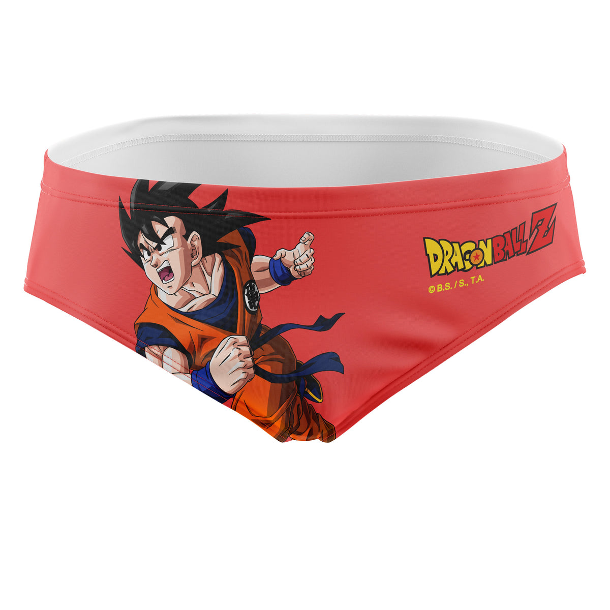 OTSO Herren Badehose Slip - Dragon Ball Z Goku Shenron – Produktansicht