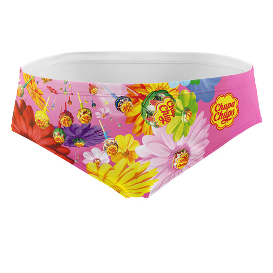 OTSO Herren Badehose Slip - Chupa Chups Flavours World – Produktansicht