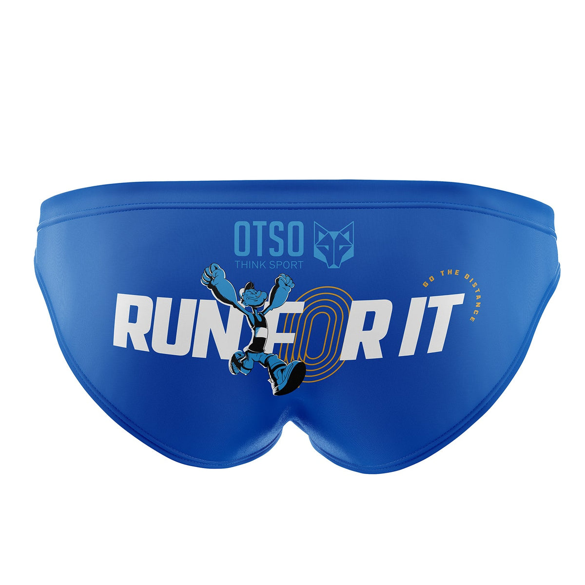 OTSO Herren Badehose Slip - Popeye Run For It – Produktansicht 2