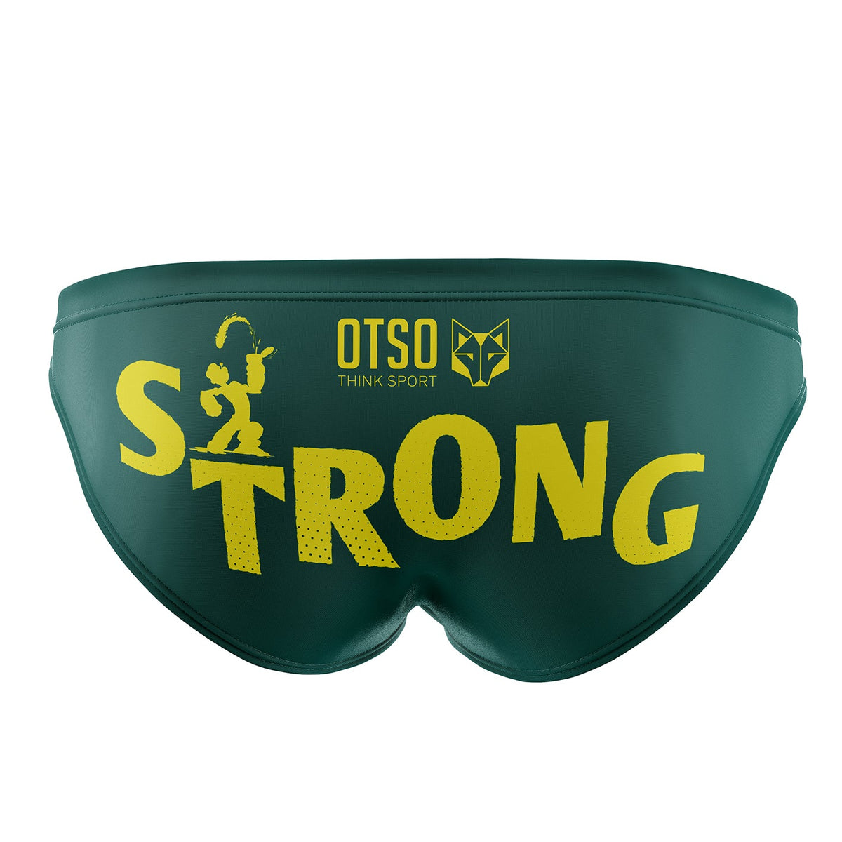 OTSO Herren Badehose Slip - Popeye Strong – Produktansicht 2