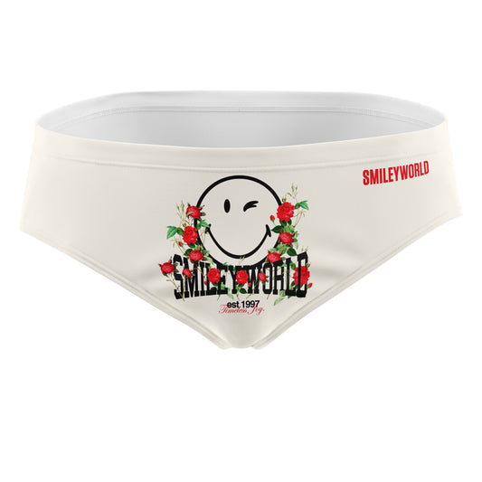 OTSO Herren Badehose Slip - S.W.Smiley World Vintage – Produktansicht