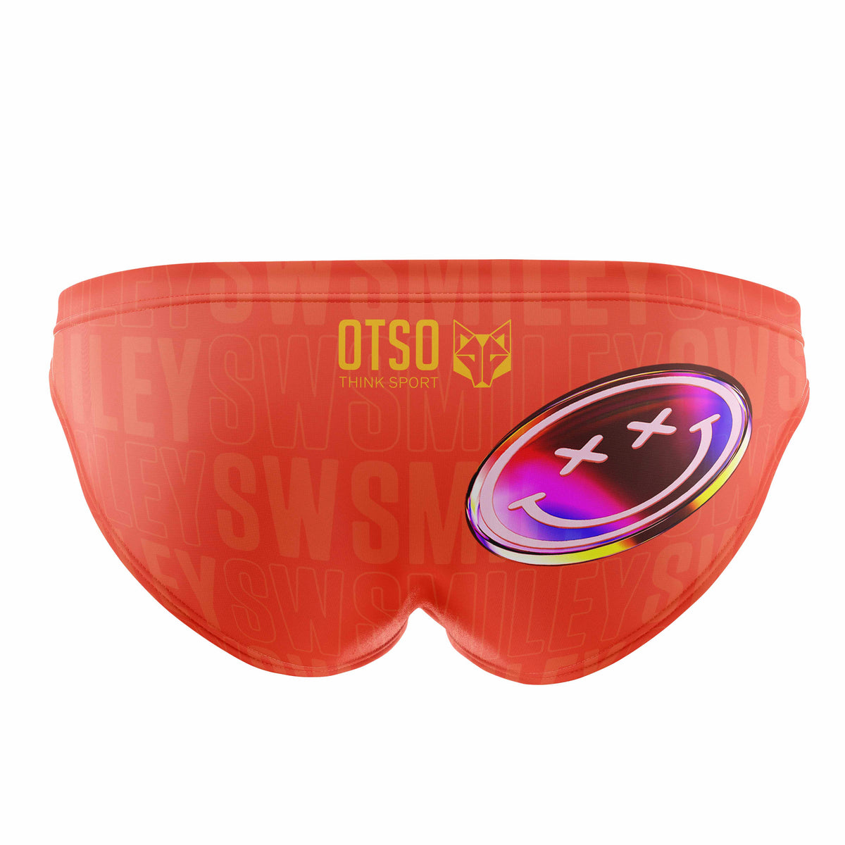 OTSO Herren Badehose Slip - S.W.Smiley Sensoral Shimmer – Produktansicht 2