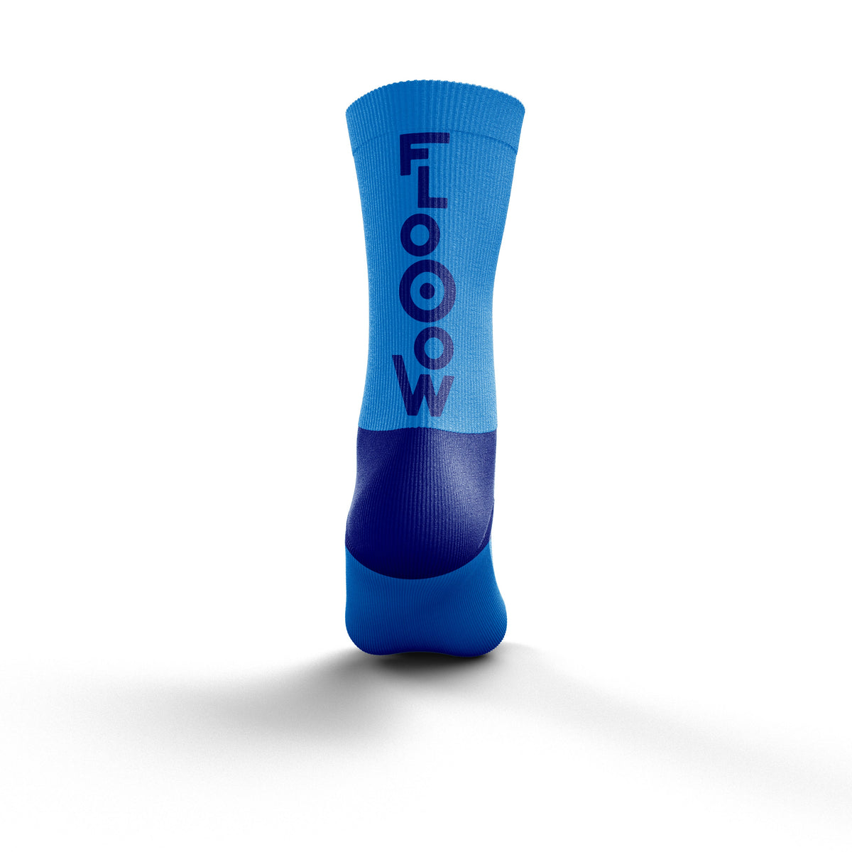 OTSO Multisport-Socken Medium Cut - Flooow light blue & electric blue – Produktansicht 2