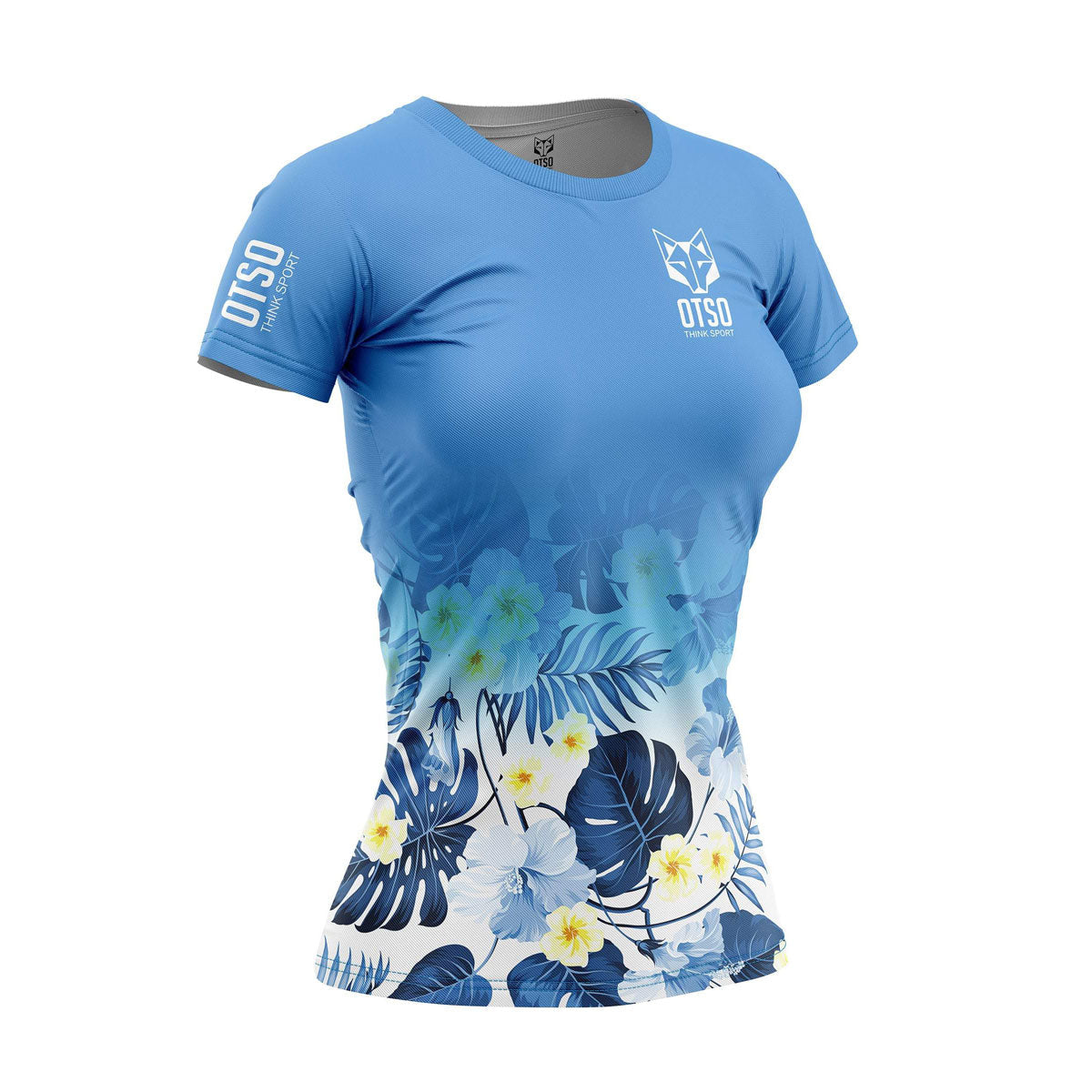 OTSO Damen Kurzarm-Funktionsshirt - Spring – Produktansicht
