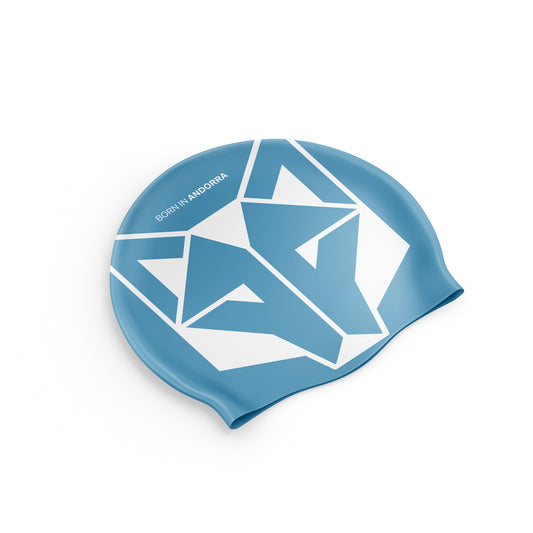 OTSO Badekappe - Light Blue & White – Produktansicht