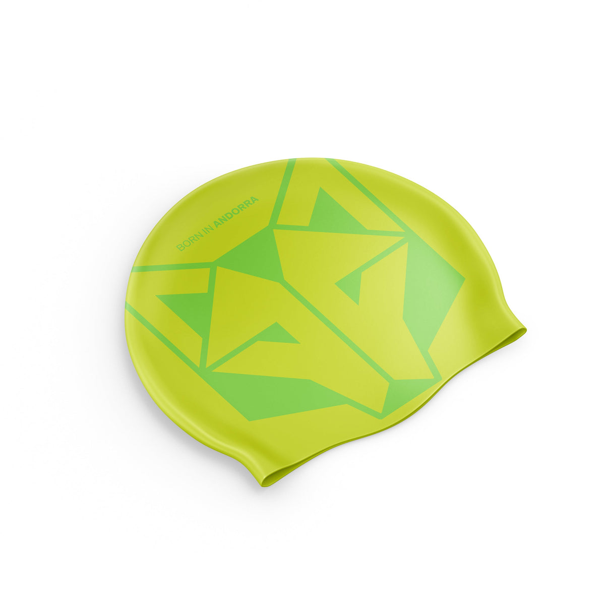 OTSO Badekappe - Fluo Yellow & Fluo Green – Produktansicht