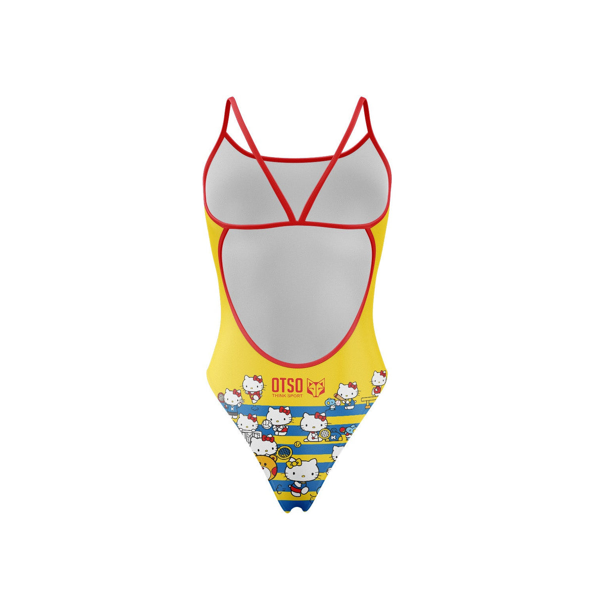 OTSO Damen/Mädchen Badeanzug - Hello Kitty Sports – Produktansicht 2
