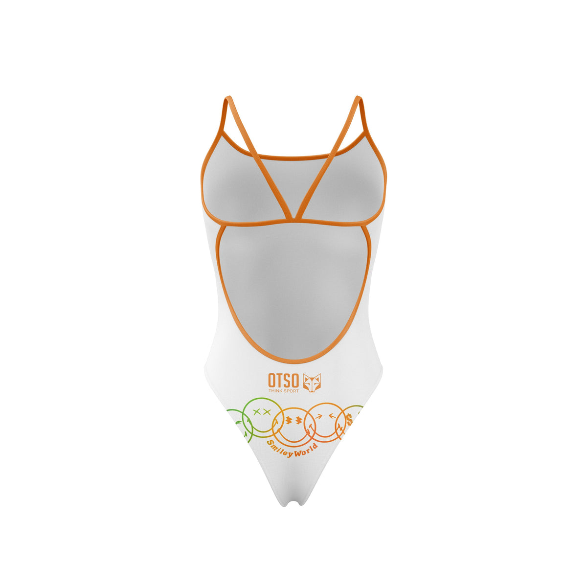 OTSO Damen Badeanzug - S.W.Smiley World Believe – Produktansicht 2