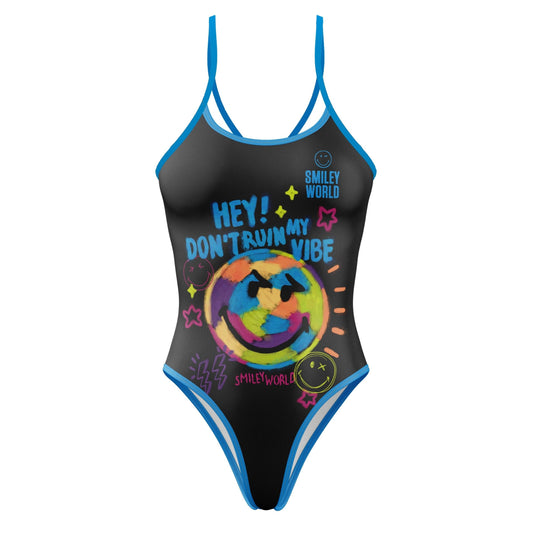 OTSO Damen Badeanzug - S.W.Smiley World Festival – Produktansicht