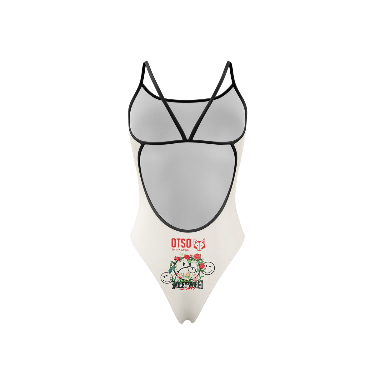 OTSO Damen Badeanzug - S.W.Smiley World Vintage – Produktansicht 2