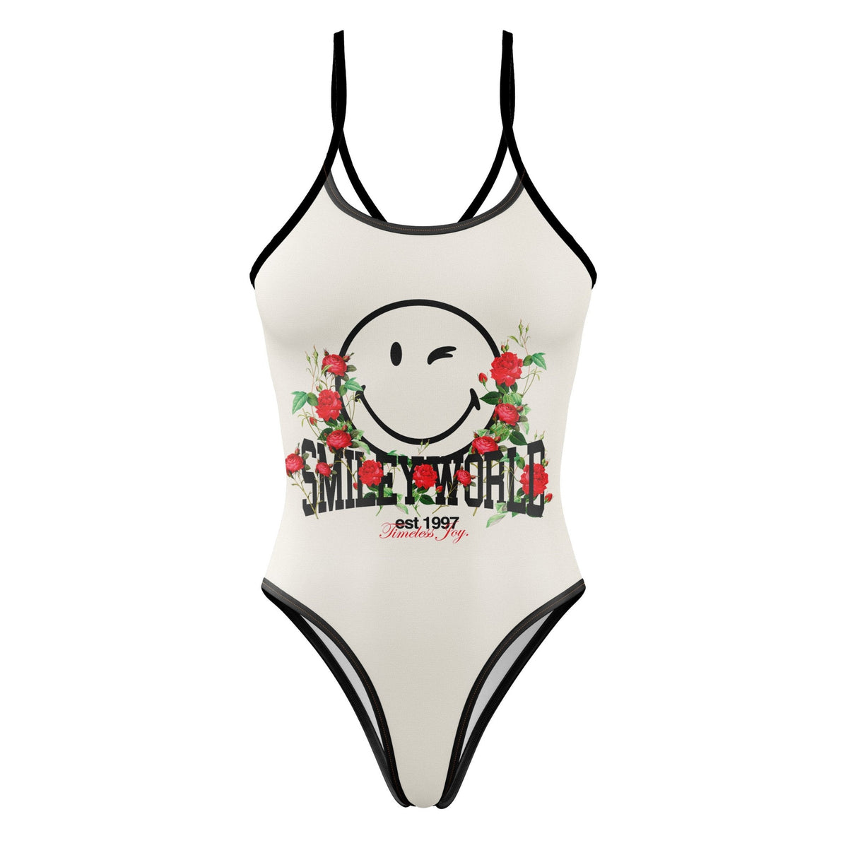 OTSO Damen Badeanzug - S.W.Smiley World Vintage – Produktansicht