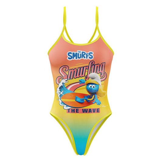 OTSO Damen Badeanzug - Smurfs Smurfing – Produktansicht