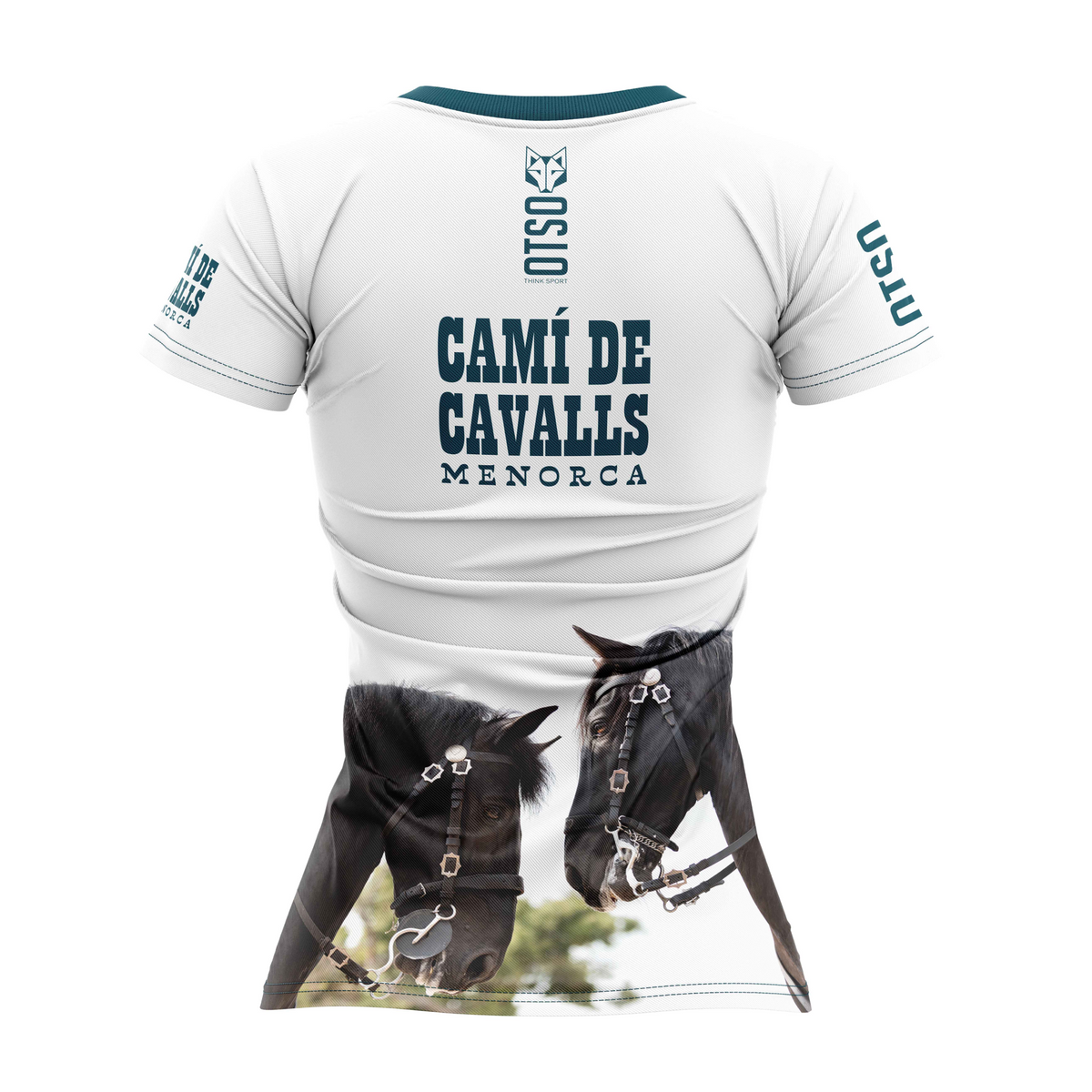 OTSO Damen Kurzarm-Funktionsshirt - Camí de Cavalls – Produktansicht 2