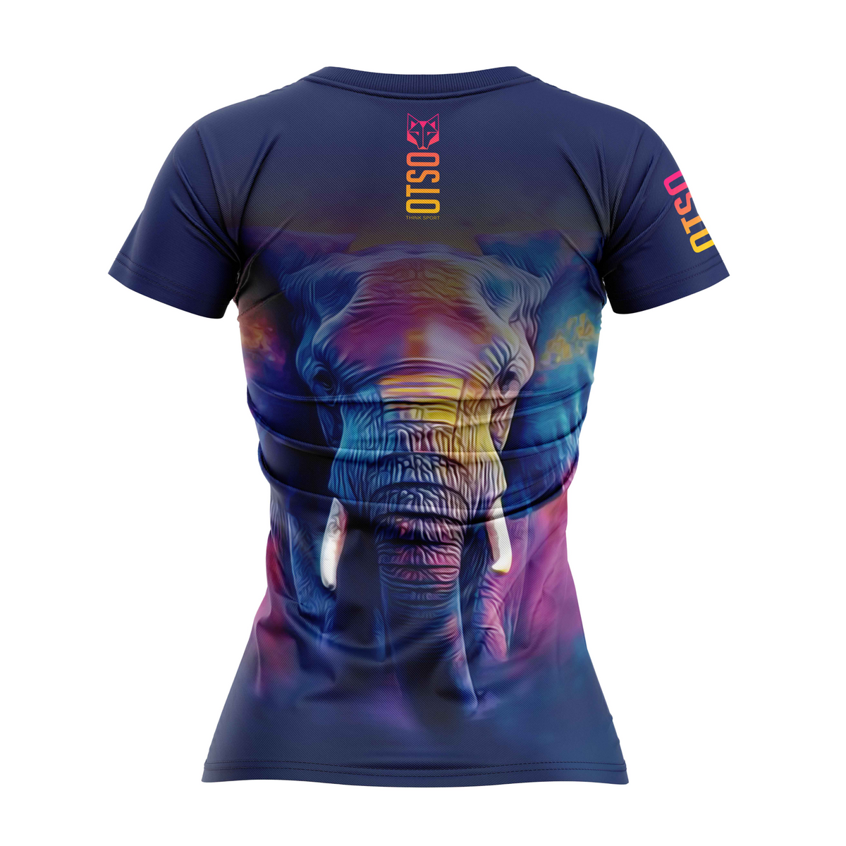 OTSO Damen Kurzarm-Funktionsshirt - Be Strong – Produktansicht 2