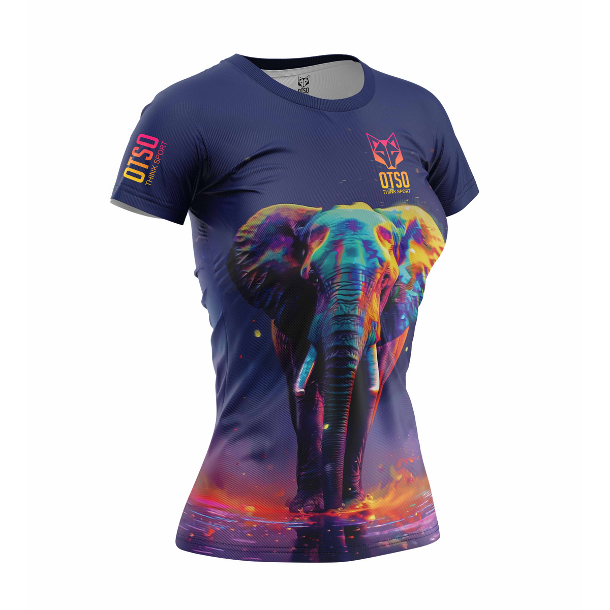OTSO Damen Kurzarm-Funktionsshirt - Be Strong – Produktansicht