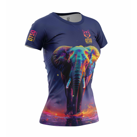 OTSO Damen Kurzarm-Funktionsshirt - Be Strong – Produktansicht