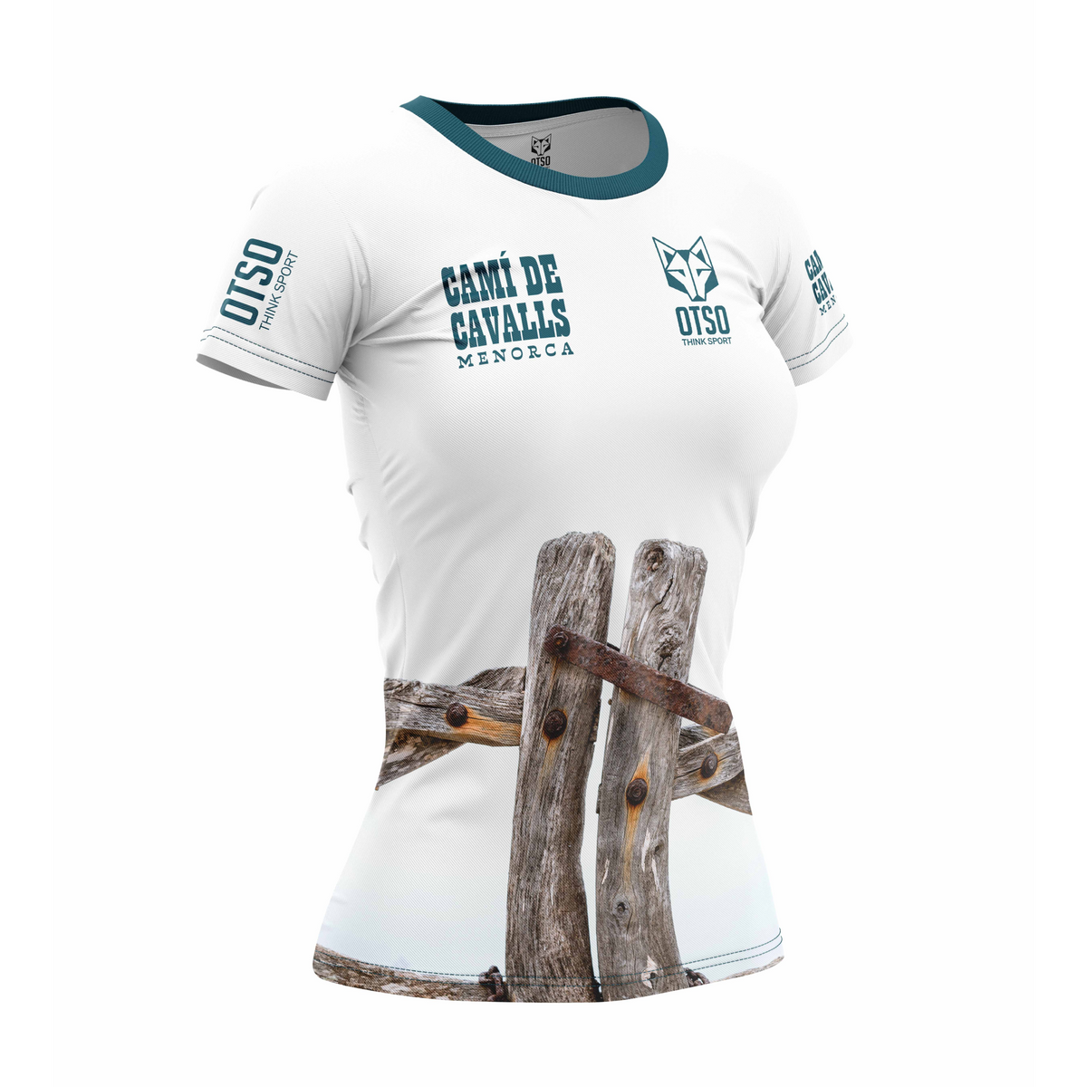 OTSO Damen Kurzarm-Funktionsshirt - Camí de Cavalls – Produktansicht