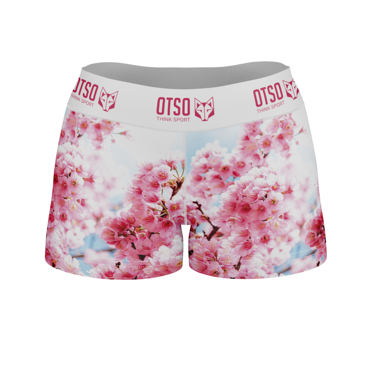 OTSO Damen Sportshorts - Almond Blossom – Produktansicht