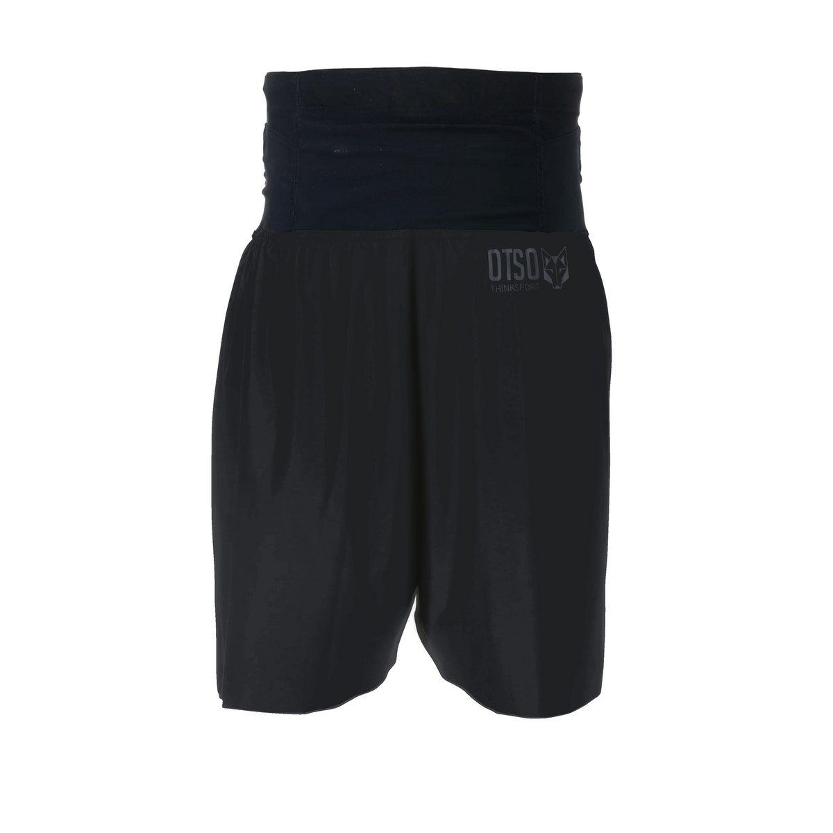OTSO Herren Laufshorts - Full Black – Produktansicht 2
