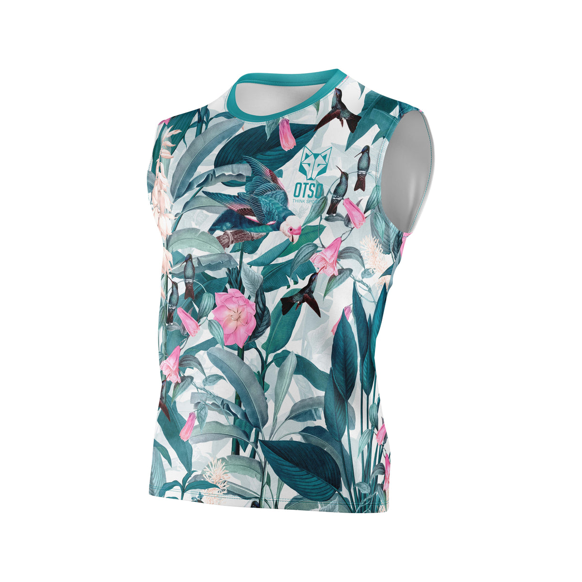 OTSO Herren Lauf-Tanktop - Garden – Produktansicht