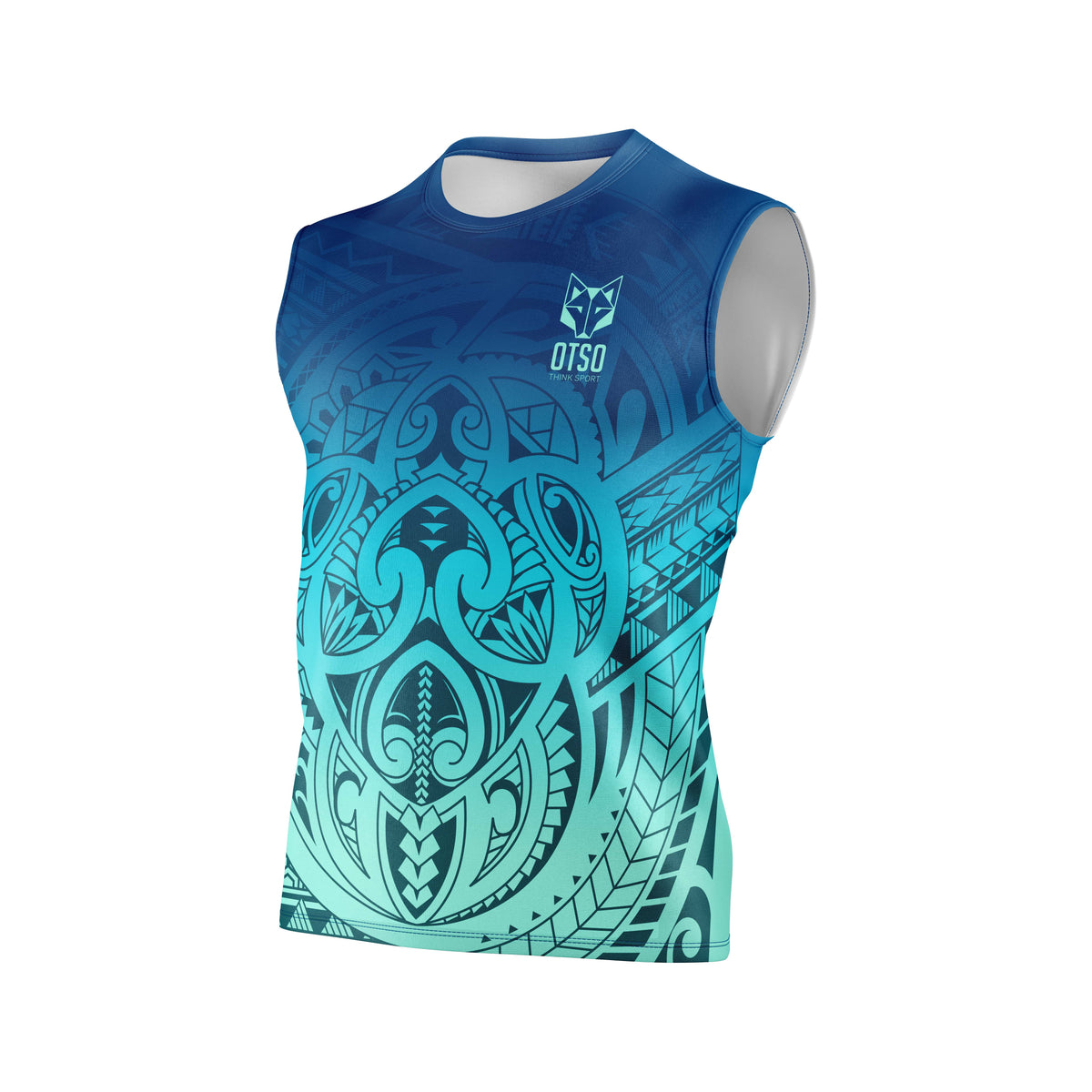 OTSO Herren Lauf-Tanktop - Maori Tangaroa – Produktansicht