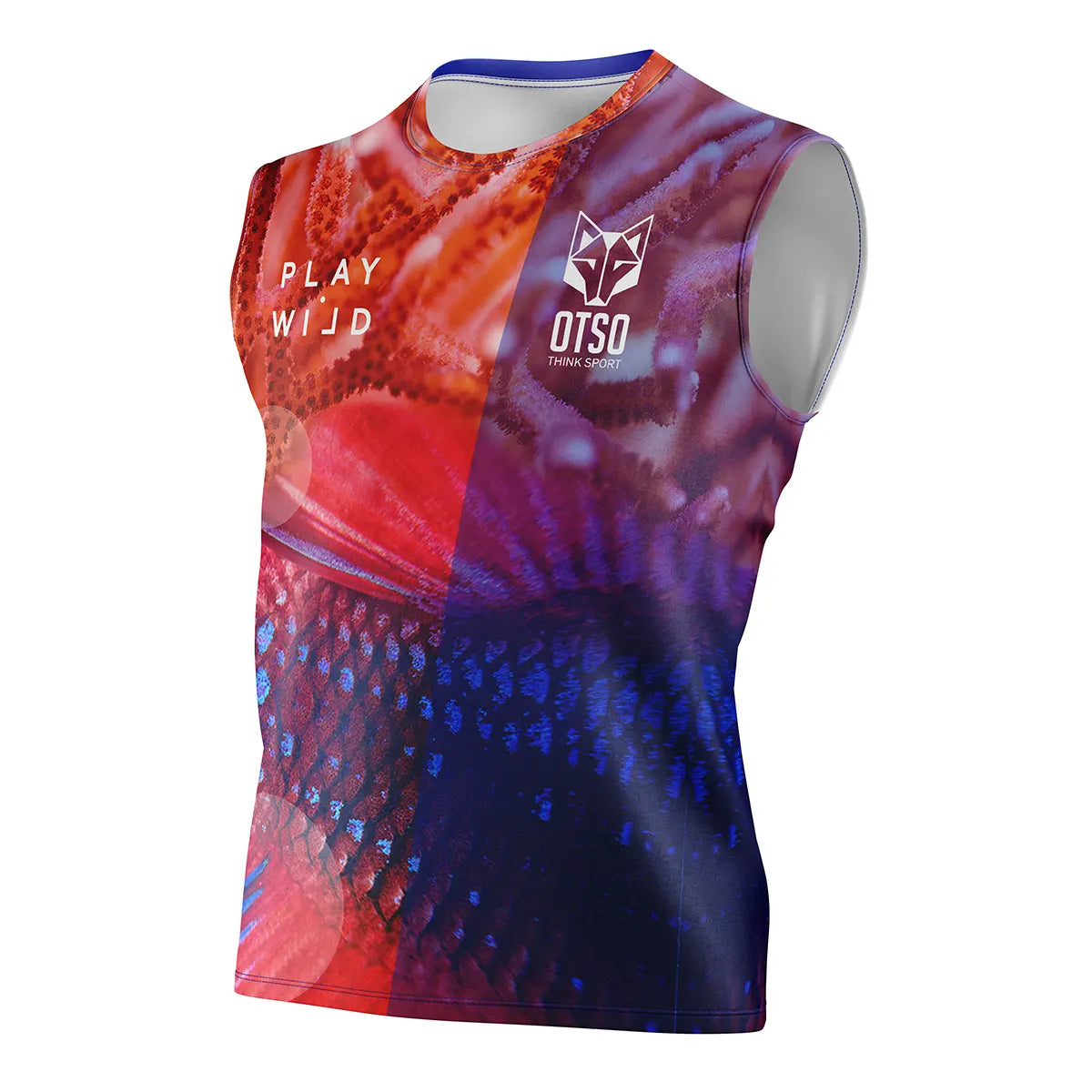 OTSO Herren Padel-Tanktop - Coral – Produktansicht