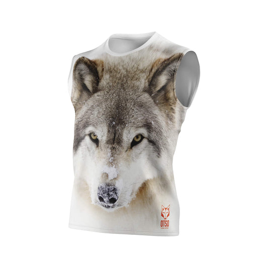 OTSO Herren Lauf-Tanktop - Wolf – Produktansicht