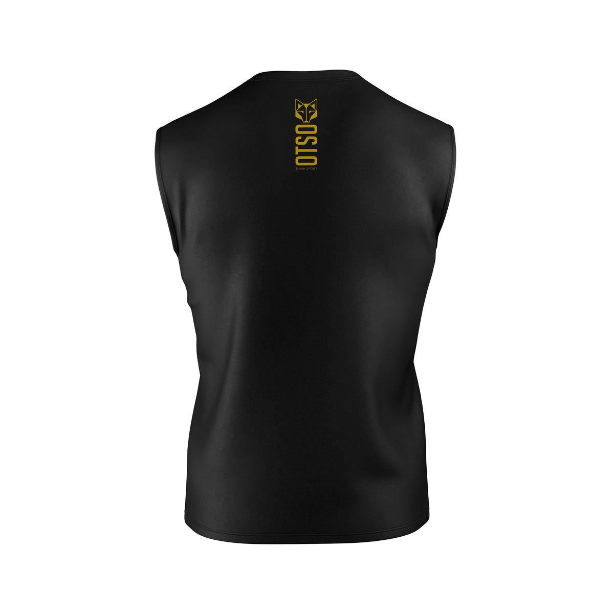 OTSO Herren Lauf-Tanktop - Leopard – Produktansicht 2