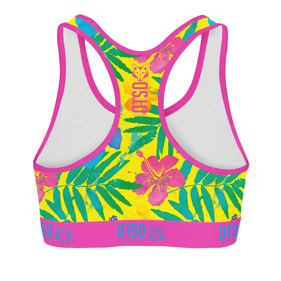OTSO Damen Sporttop - Floral – Produktansicht 2