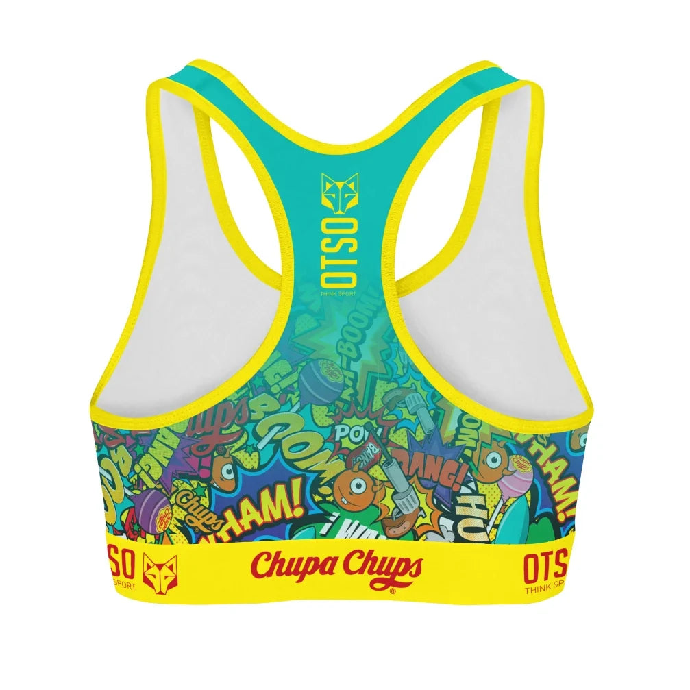 OTSO Damen Sporttop - Chupa Chups Comic – Produktansicht 2