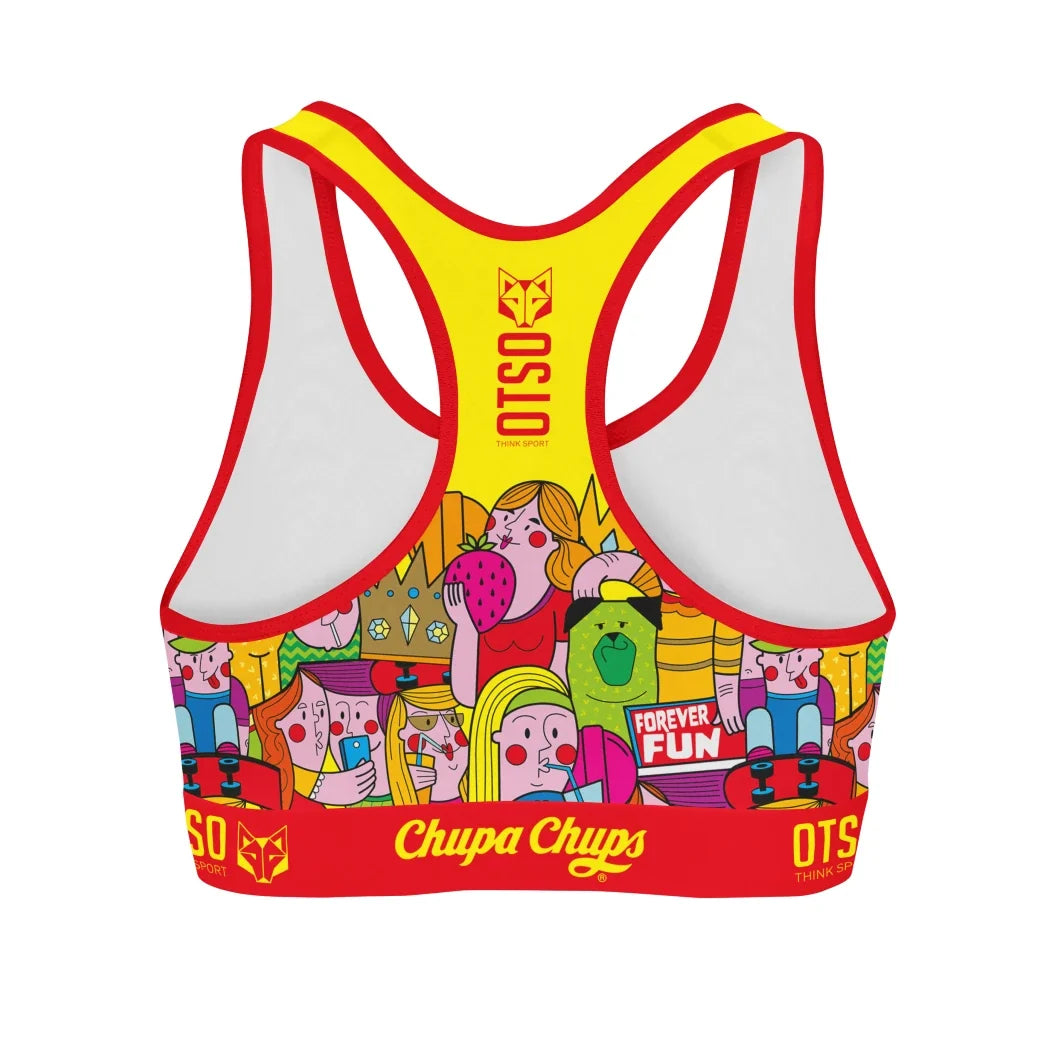 OTSO Damen Sporttop - Chupa Chups Forever Fun – Produktansicht 2