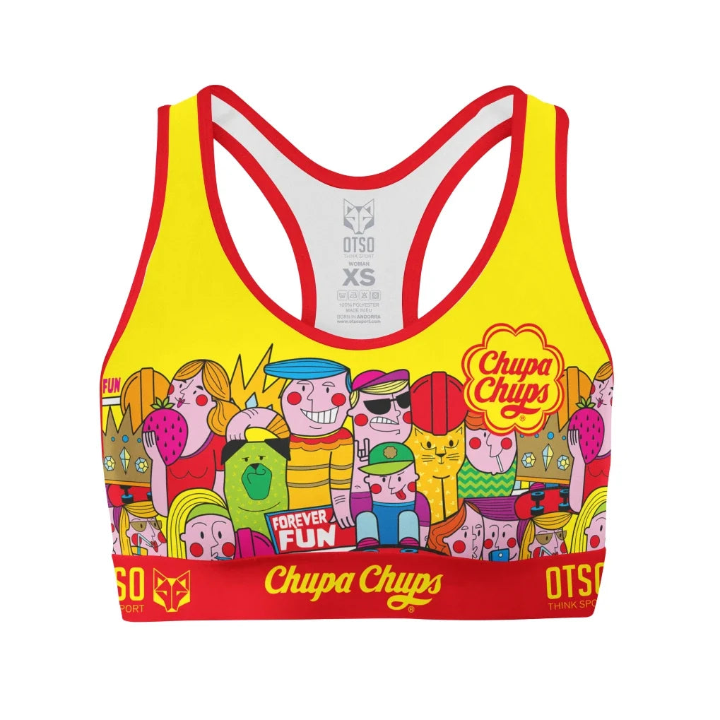 OTSO Damen Sporttop - Chupa Chups Forever Fun – Produktansicht