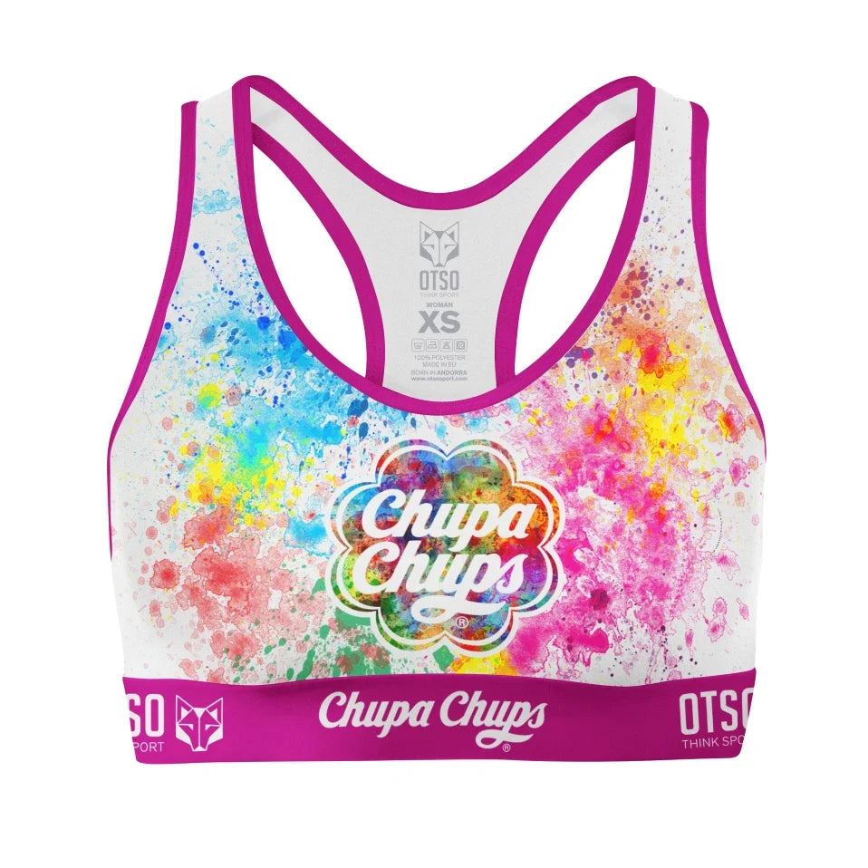 OTSO Damen Sporttop - Chupa Chups Paint – Produktansicht