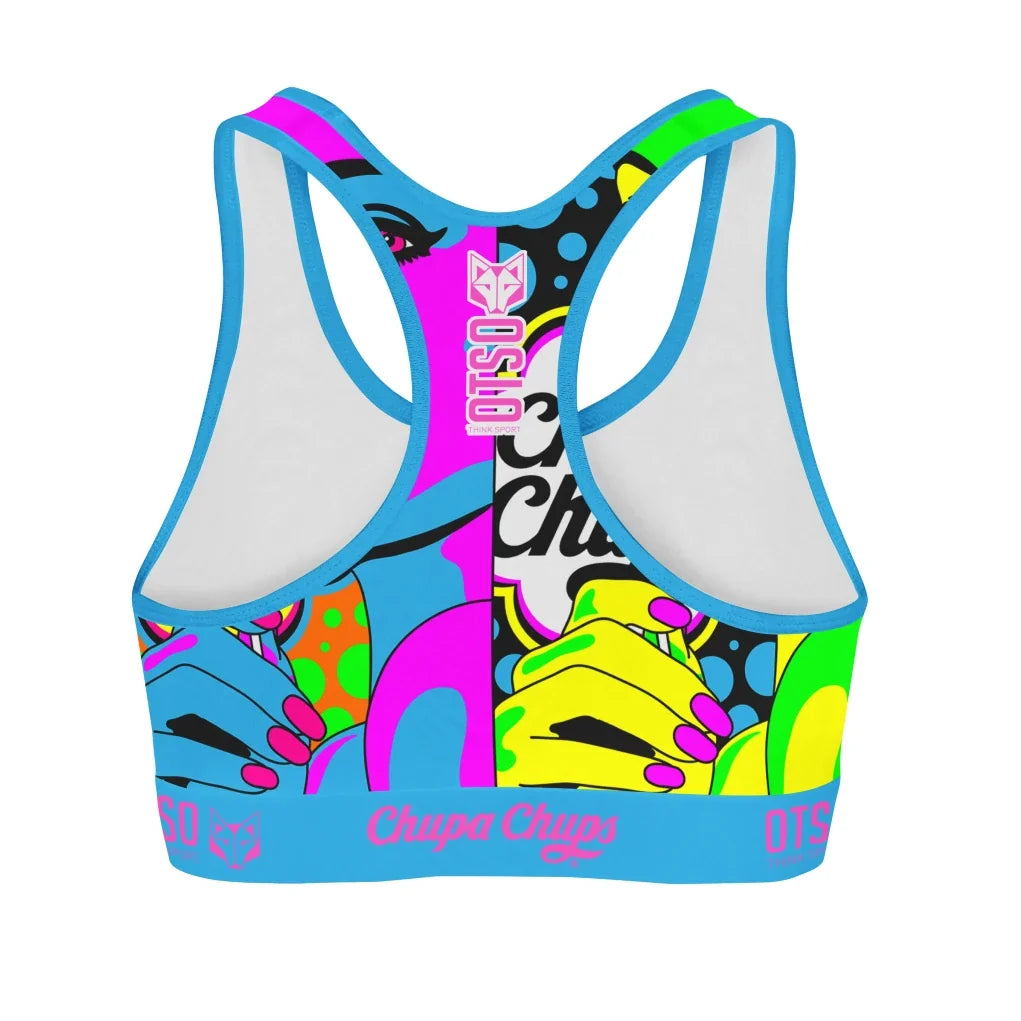 OTSO Damen Sporttop - Chupa Chups Warhool – Produktansicht 2