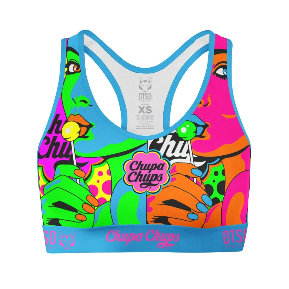 OTSO Damen Sporttop - Chupa Chups Warhool – Produktansicht